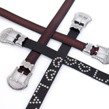WORTHY LEATHER BELTS WINE