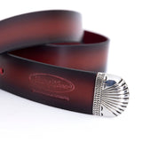 WORTHY LEATHER BELTS WINE