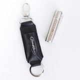 LEATHER CLIPPER HOLDER KEYCHAIN 