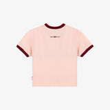 BABY TEE SUFFERING PINK WINE