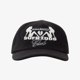 SUFFERED CLUB BLACK CLOTH CAP