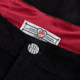 DURABLE BLACK CORDUROY TROUSERS