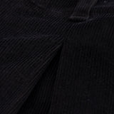 DURABLE BLACK CORDUROY TROUSERS