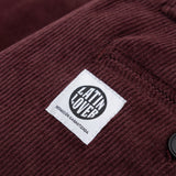 DURABLE CORDUROY WINE TROUSERS