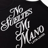 TANK TOP DON'T LET GO OF MY HAND BLACK