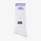 WHITE MAJOR LEAGUE SOCKS