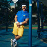 YELLOW MAJOR LEAGUE SHORTS