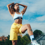 YELLOW MAJOR LEAGUE SHORTS