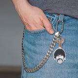 LATIN LOVER THE ICON KEYCHAIN