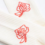 THE ICON CREAM RED TIGHTS