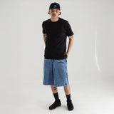 ELEMENTAL REGULAR FIT BLACK T-SHIRT 