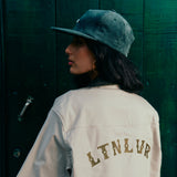 UNSTRUCTURED GREEN CORDUROY CAP